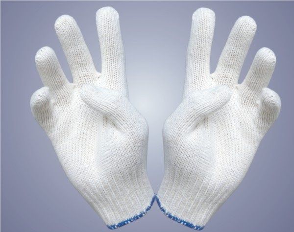 Găng Tay Sợi Trắng Bảo Vệ Đôi Tay NGTS00015 1 Găng tay sợi trắng GTS0015