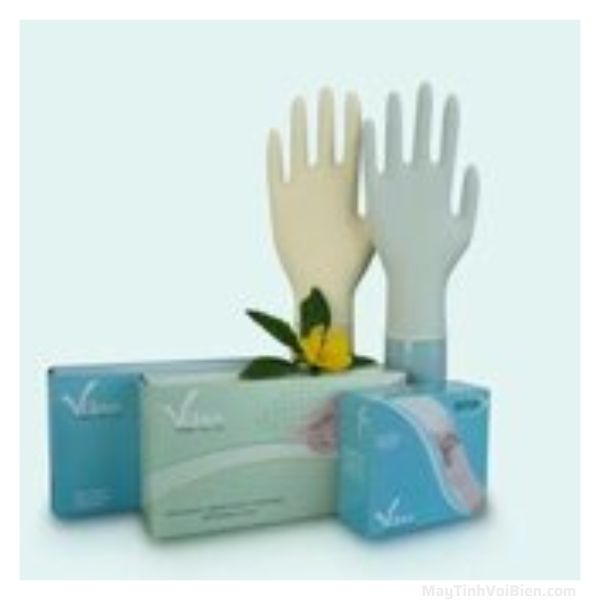 Găng tay cao su y tế chất liệu Latex Vglove chính hãng - NGCS00037 1 Găng Tay Cao Su Y Tế Uy Tín