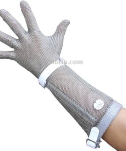 Bao Tay Chống Cắt Inox 5 Ngón Loại Dài Giá Tốt