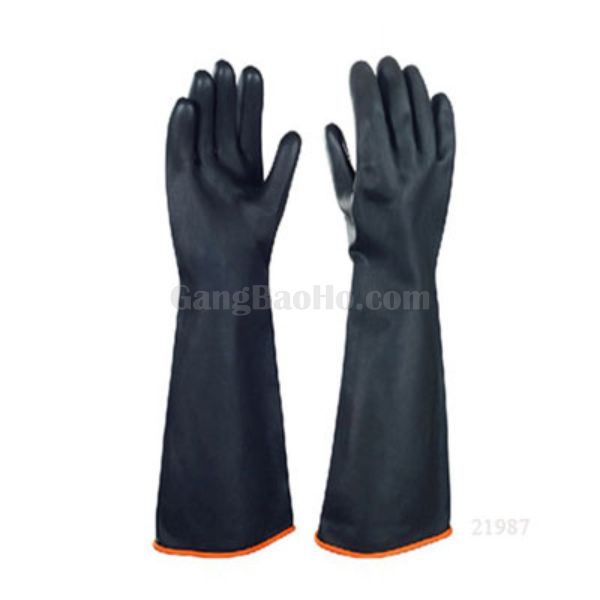 Găng Tay Chống Hóa Chất Chống Tĩnh Điện Cao Su - NGHC00035 1 Găng Tay Chống Hóa Chất Dẻo