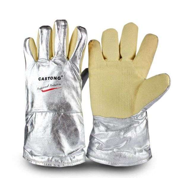 Găng Tay Chịu Nhiệt Castong 300 Độ C Tráng Bạc Cao Cấp – NGTN00072 1 Găng Tay Chịu Nhiệt Castong Cao Cấp