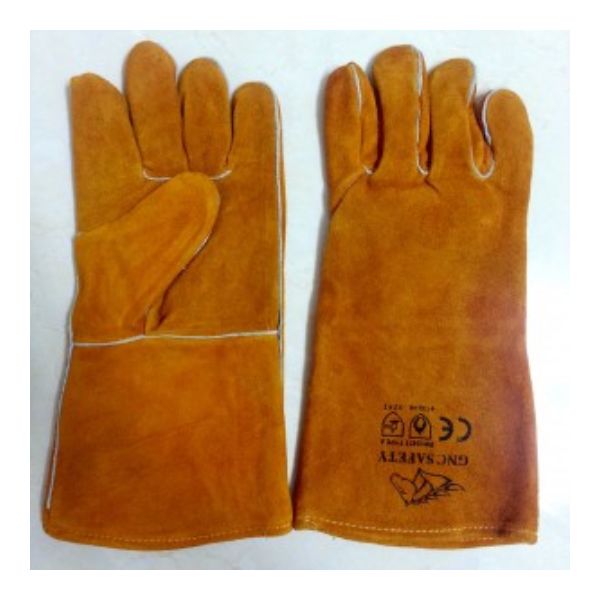 Găng Tay Da Hàn Da Màu Vàng Bảo Hộ Giá Rẻ Chất Lượng – NGTD00066 1 Găng Tay Da Hàn Bền Bỉ A