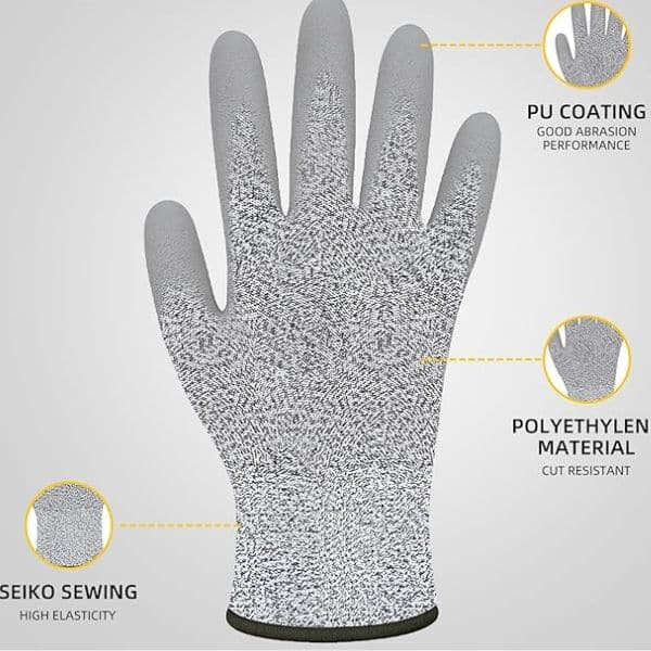 Găng Tay Chống Cắt Đạt Tiêu Chuẩn An Toàn Lao Động – TGTA00229 1 Găng Tay Chống Cắt Chính Hãng