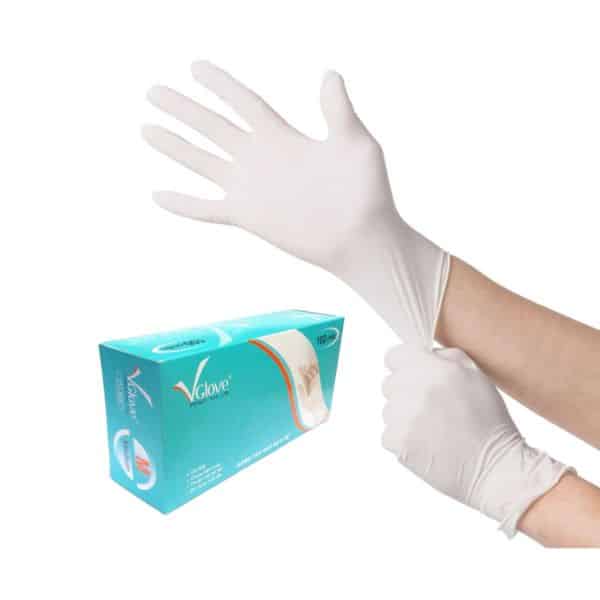 Găng Tay Latex Mềm Mại Tự Nhiên, Bảo Vệ Đạt Chuẩn Y Tế – NGYT00072 2 Găng Tay Latex Chính Hãng