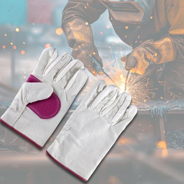 Găng Tay Vải Bạt Bền Chắc Chịu Nhiệt