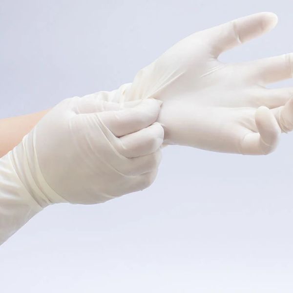 Găng Tay Latex Dùng Một Lần Bảo Vệ Đôi Tay Hiệu Quả - NGYT00030 4 Găng Tay Latex Dùng Một Lần Không Mùi