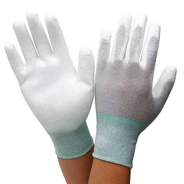 Găng Tay Chống Tĩnh Điện Chất Lượng Cao Cấp Giúp Bảo Vệ Linh Kiện Điện Tử Và Ngăn Ngừa Phóng Điện Tĩnh An Toàn Cho Thợ Lắp Ráp Trong Môi Trường Phòng Sạch.